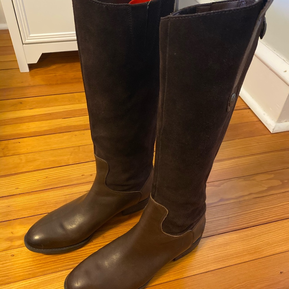 Sam Edelman Leather & Suede Riding Boots